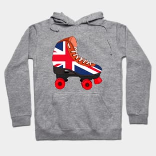 Roller Skating United Kingdom Hoodie